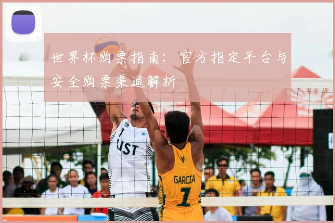 世界杯购票指南:官方指定平台与安全购票渠道解析